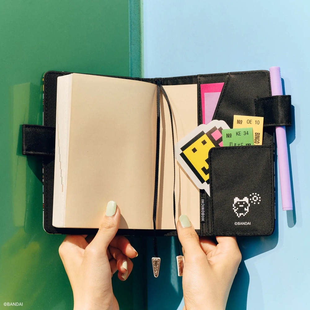 【預購】HOBO日手帳外皮 A6文庫本 tamagotchi 塔麻可吉 電子雞 寵物蛋 書皮書衣 HOBO手帳-細節圖4