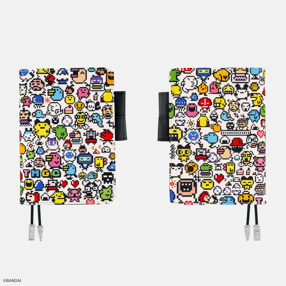 【預購】HOBO日手帳外皮 A6文庫本 tamagotchi 塔麻可吉 電子雞 寵物蛋 書皮書衣 HOBO手帳-細節圖5