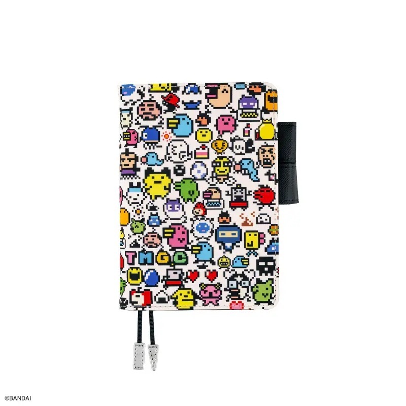 【預購】HOBO日手帳外皮 A6文庫本 tamagotchi 塔麻可吉 電子雞 寵物蛋 書皮書衣 HOBO手帳-規格圖11