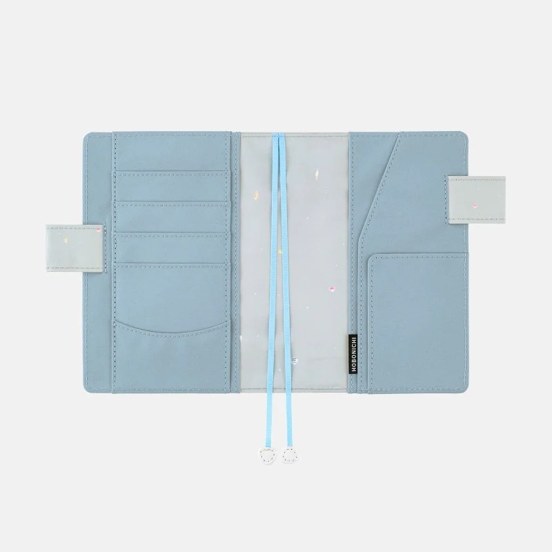 【預購】HOBO日手帳外皮 A6文庫本 久保田寛子 貝殼星星 閃爍貝殼 貝の星 書皮 書衣 Hobonichi-細節圖7