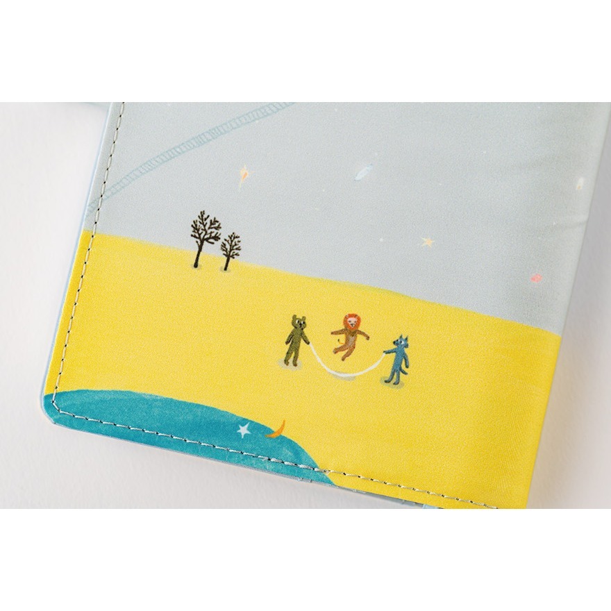 【現貨】HOBO日手帳外皮 A6文庫本 久保田寛子 貝殼星星 閃爍貝殼 貝の星 書皮 書衣 Hobonichi-細節圖10