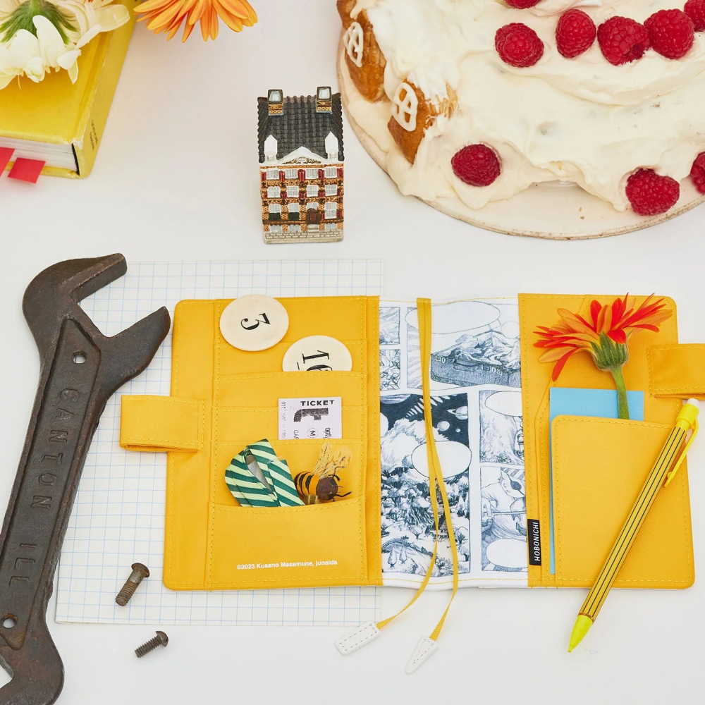 【現貨】HOBO日手帳外皮 A6文庫本 草野正宗×junaida 秘密陌生人 書皮 書衣 HOBO手帳-細節圖4