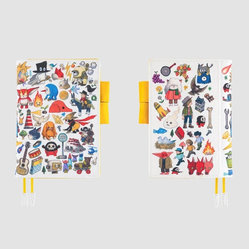 【現貨】HOBO日手帳外皮 A6文庫本 草野正宗×junaida 秘密陌生人 書皮 書衣 HOBO手帳-細節圖6