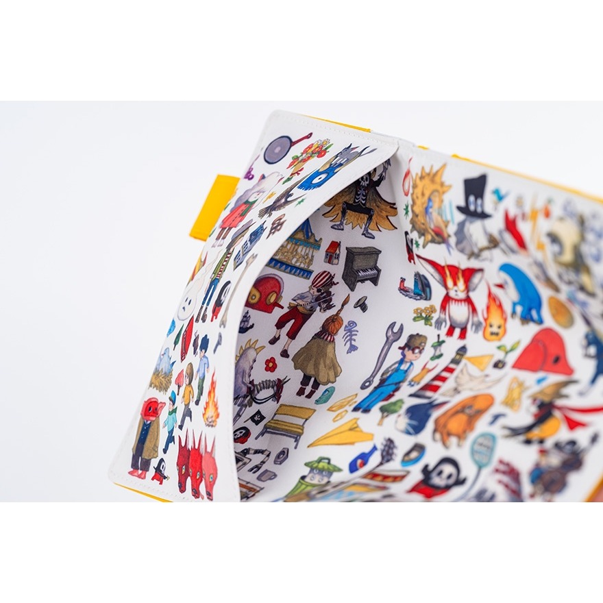 【現貨】HOBO日手帳外皮 A6文庫本 草野正宗×junaida 秘密陌生人 書皮 書衣 HOBO手帳-細節圖10