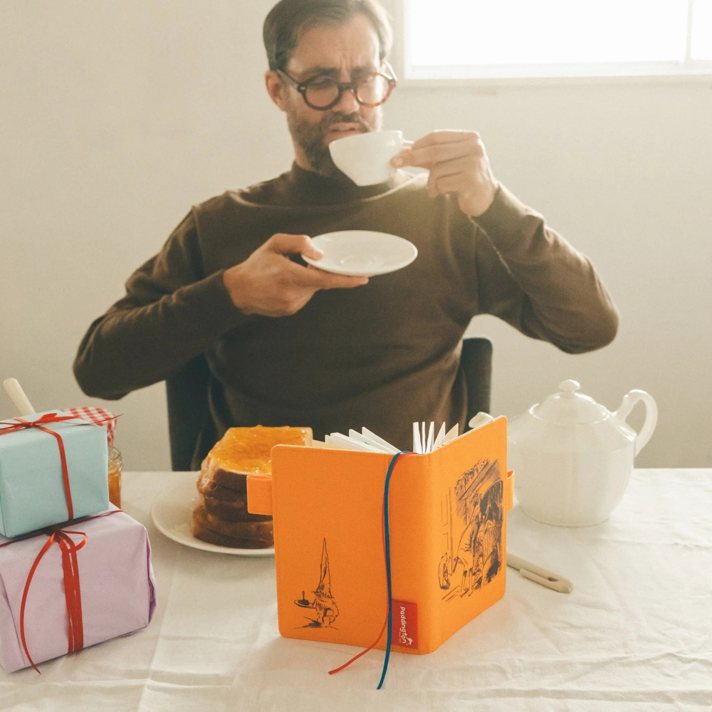 【預購】HOBO日手帳外皮 A6文庫本 柏靈頓熊 禮物 HOBO手帳書皮 書衣 Hobonichi-細節圖3