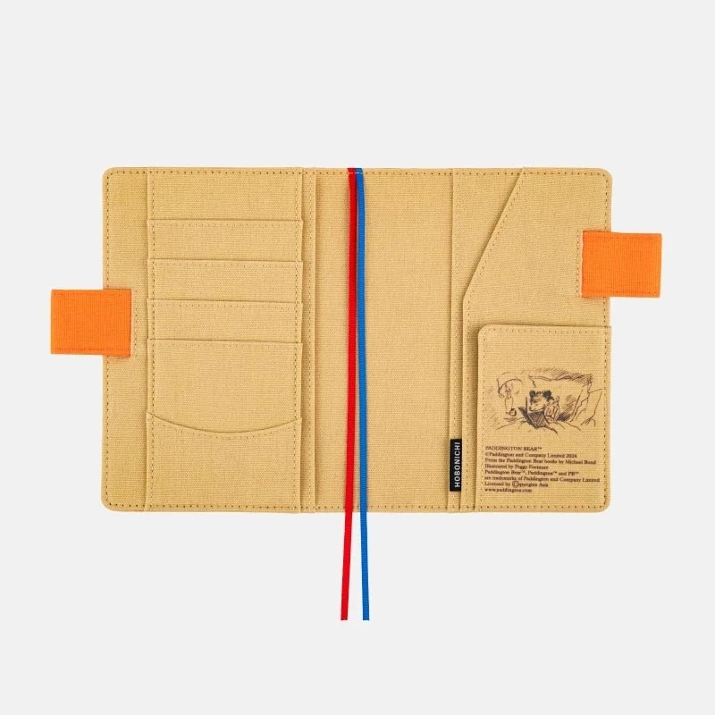 【預購】HOBO日手帳外皮 A6文庫本 柏靈頓熊 禮物 HOBO手帳書皮 書衣 Hobonichi-細節圖8