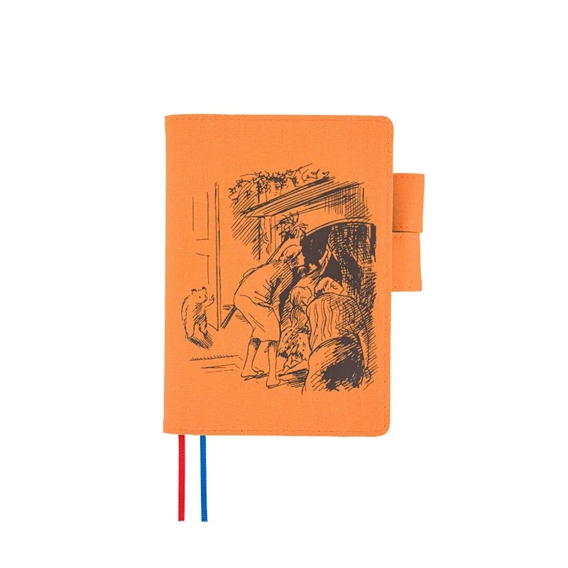 【預購】HOBO日手帳外皮 A6文庫本 柏靈頓熊 禮物 HOBO手帳書皮 書衣 Hobonichi-規格圖11