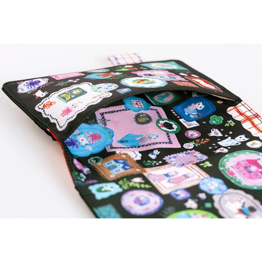 【現貨】HOBO日手帳外皮 A6文庫本 北岸由美 白貓的餐桌裝飾 書皮書衣 Hobonichi HOBO手帳-細節圖10