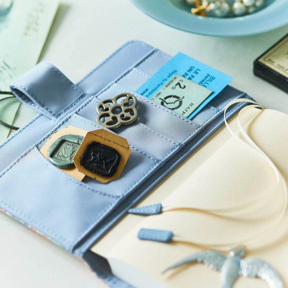 【預購】HOBO日手帳外皮 A6文庫本 Michelle 英國 Liberty Fabrics HOBO手帳 書皮 書衣-細節圖3