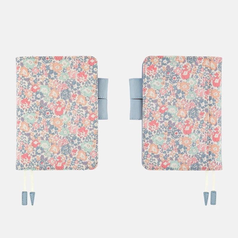 【預購】HOBO日手帳外皮 A6文庫本 Michelle 英國 Liberty Fabrics HOBO手帳 書皮 書衣-細節圖5