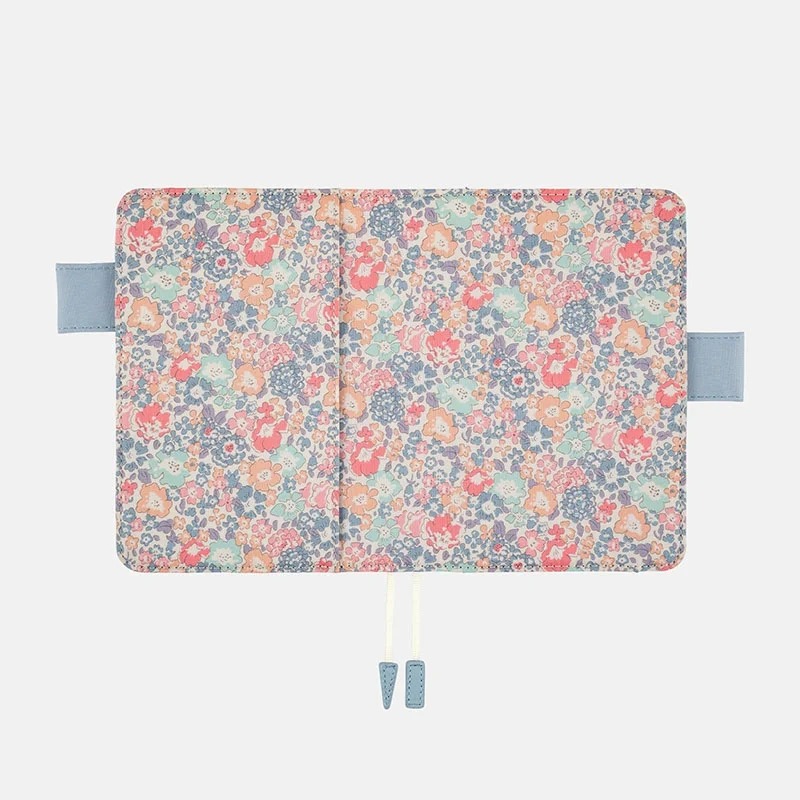 【預購】HOBO日手帳外皮 A6文庫本 Michelle 英國 Liberty Fabrics HOBO手帳 書皮 書衣-細節圖6