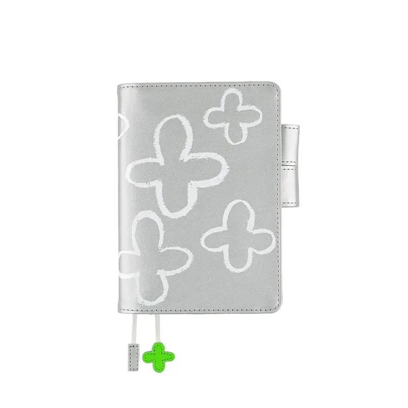 【預購】HOBO日手帳外皮 A6文庫本 松林誠 銀の花 銀花 HOBO手帳 書皮 書衣 Hobonichi-規格圖11