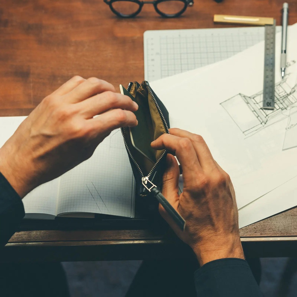 【預購】HOBO日手帳外皮 A6文庫本 tragen 黑色 三折式磁吸書衣 多口袋尼龍書皮書衣 HOBO手帳 書皮 書衣-細節圖3