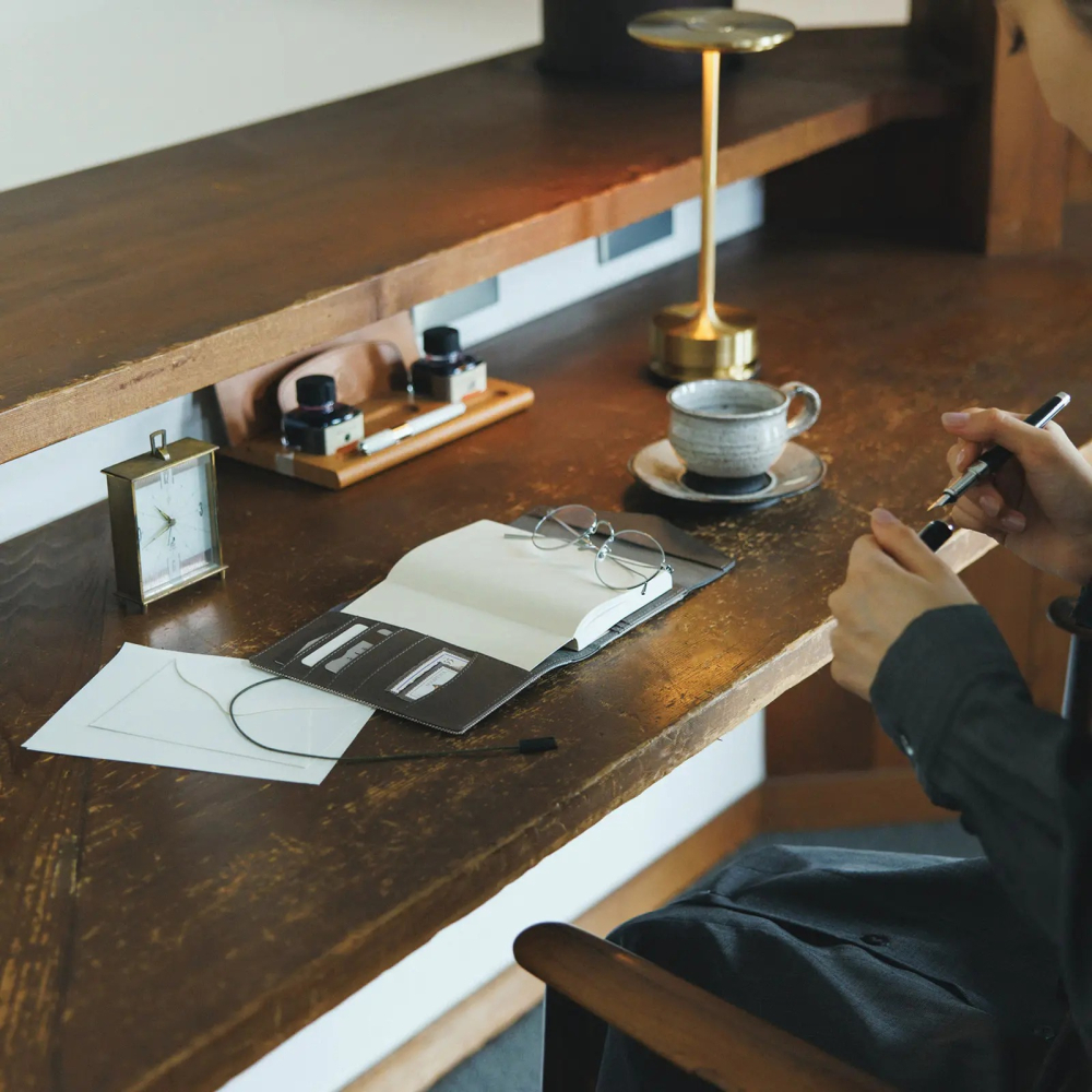 【預購】HOBO日手帳外皮 A6文庫本 LETTER 信封繩扣式書衣 HOBO手帳書皮 Hobonichi-細節圖5