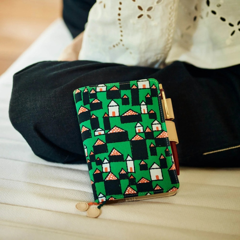 【預購】HOBO日手帳外皮 A6文庫本 hütte 森林小屋 皆川明 minä perhonen 書皮書衣 HOBO手帳-細節圖2