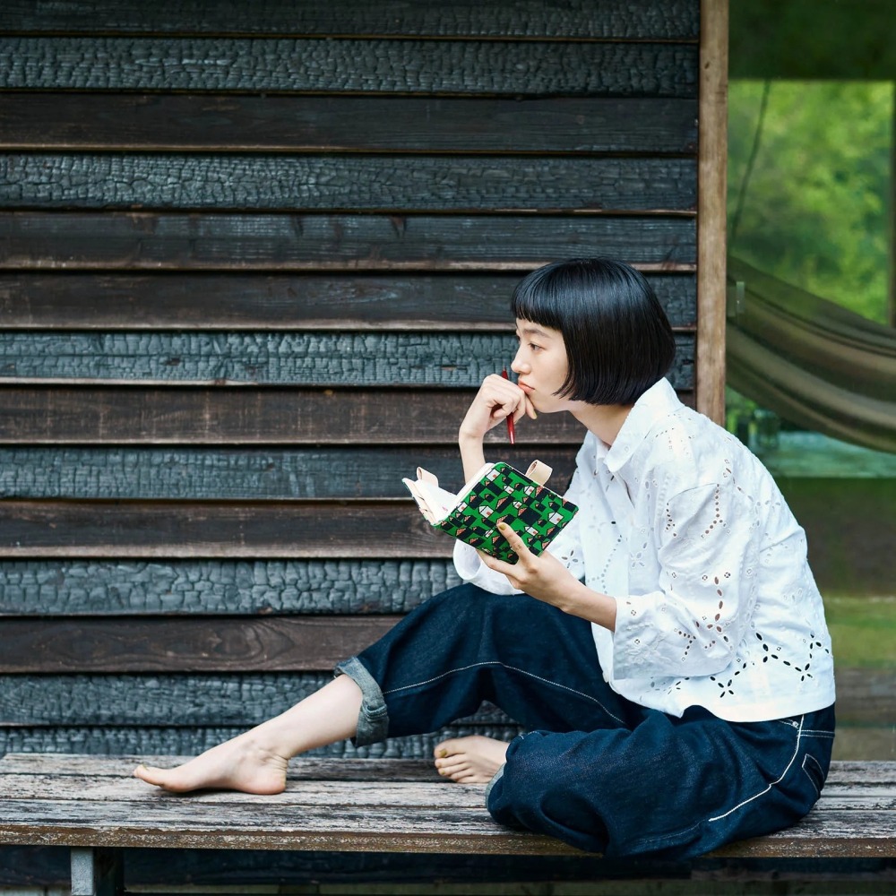 【預購】HOBO日手帳外皮 A6文庫本 hütte 森林小屋 皆川明 minä perhonen 書皮書衣 HOBO手帳-細節圖4