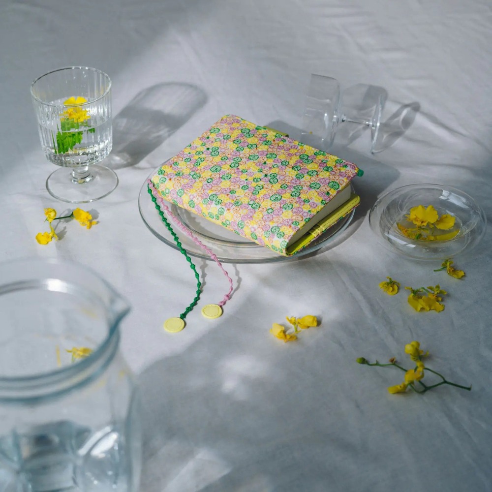 【預購】HOBO日手帳外皮 A6文庫本 skyful (yellow)皆川明 minä perhonen HOBO書衣-細節圖5