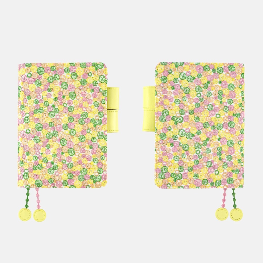 【預購】HOBO日手帳外皮 A6文庫本 skyful (yellow)皆川明 minä perhonen HOBO書衣-細節圖6