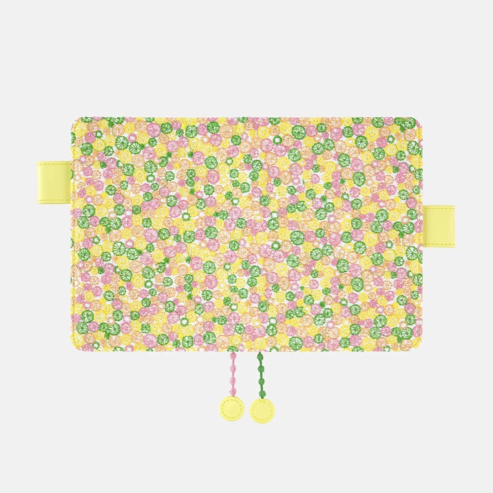 【預購】HOBO日手帳外皮 A6文庫本 skyful (yellow)皆川明 minä perhonen HOBO書衣-細節圖7