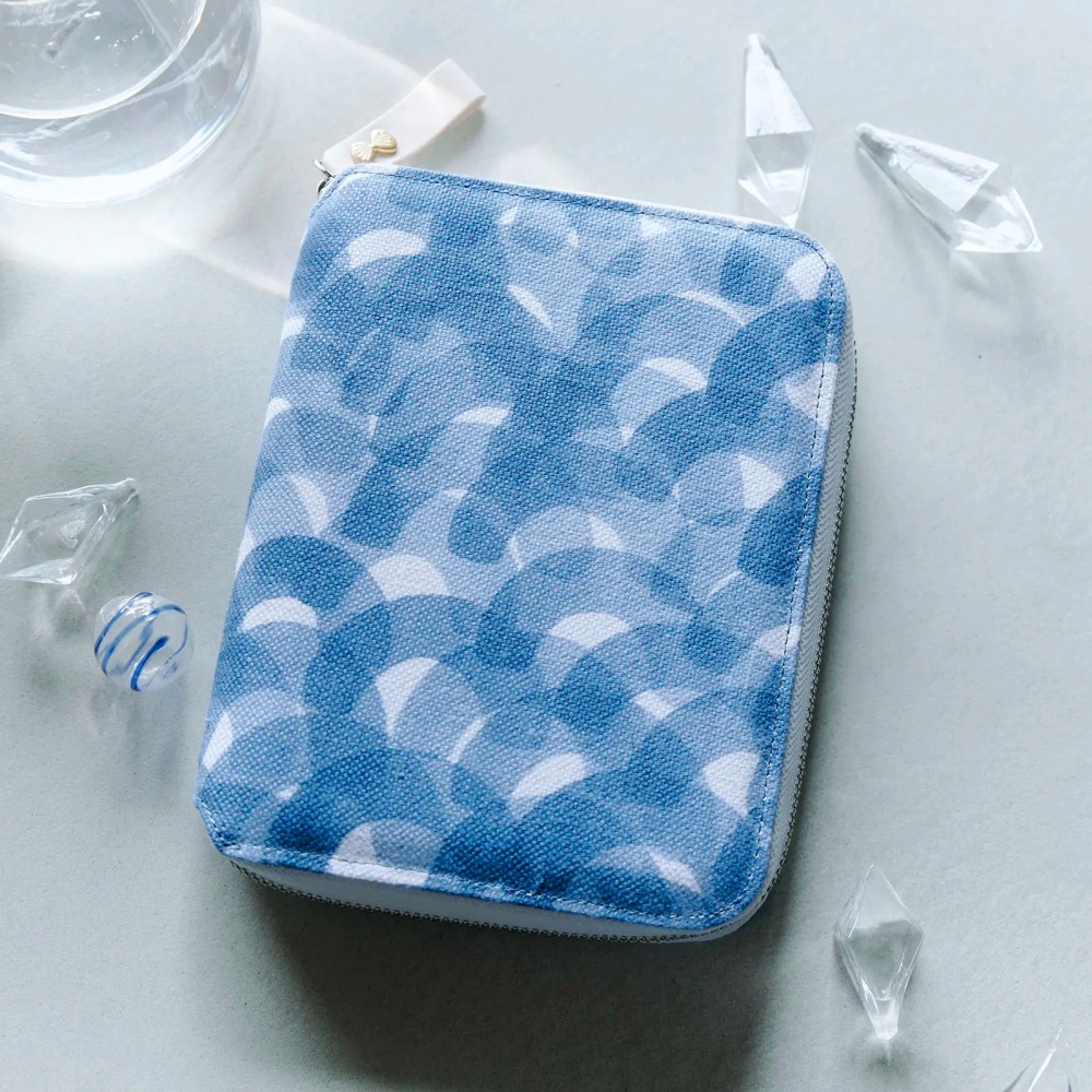 【預購】HOBO日手帳外皮 A6文庫本 aalto 拉鍊包 皆川明 minä perhonen HOBO手帳書皮書衣-細節圖2