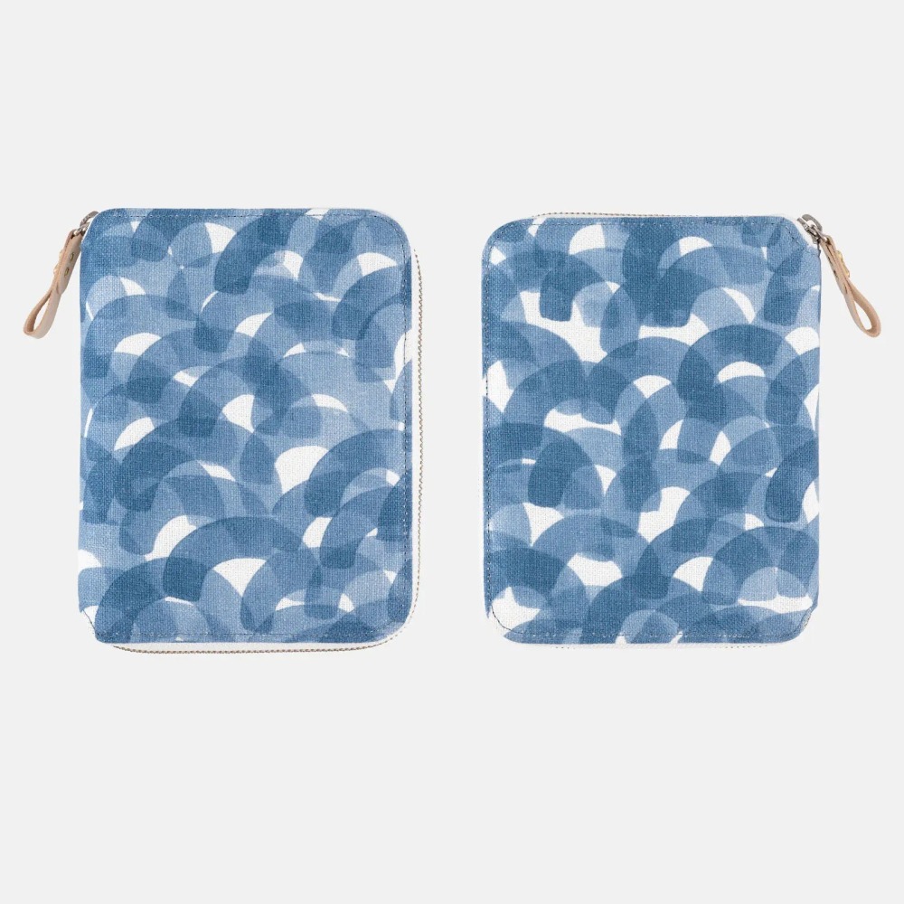 【預購】HOBO日手帳外皮 A6文庫本 aalto 拉鍊包 皆川明 minä perhonen HOBO手帳書皮書衣-細節圖6