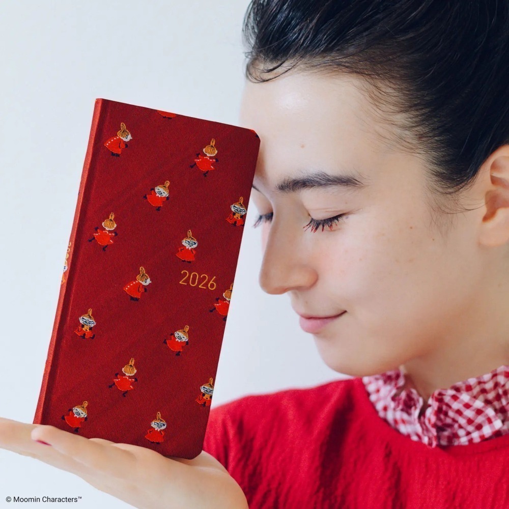 HOBO日2026年Weeks週手帳 滿滿的小美！MOOMIN 姆明 嚕嚕米 日文/英文版 (特典三色筆-細節圖2