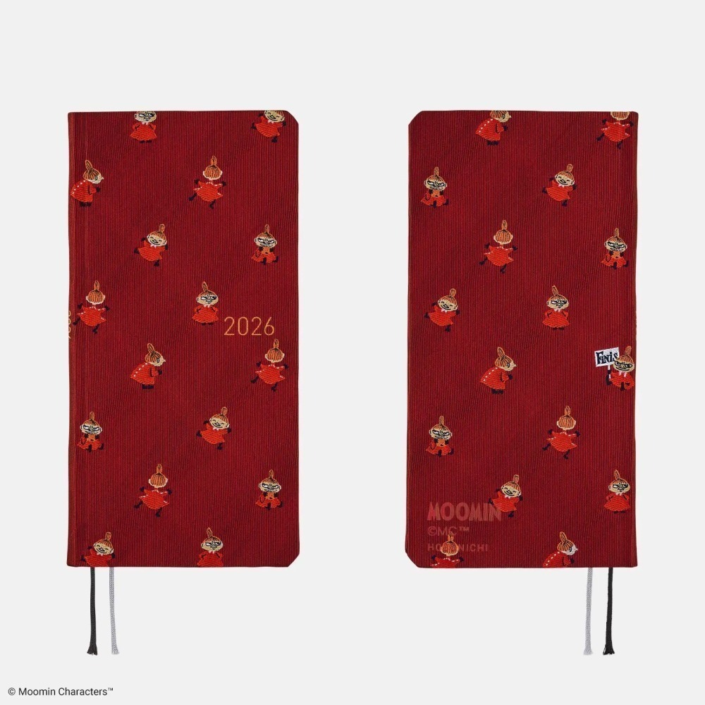 HOBO日2026年Weeks週手帳 滿滿的小美！MOOMIN 姆明 嚕嚕米 日文/英文版 (特典三色筆-細節圖5