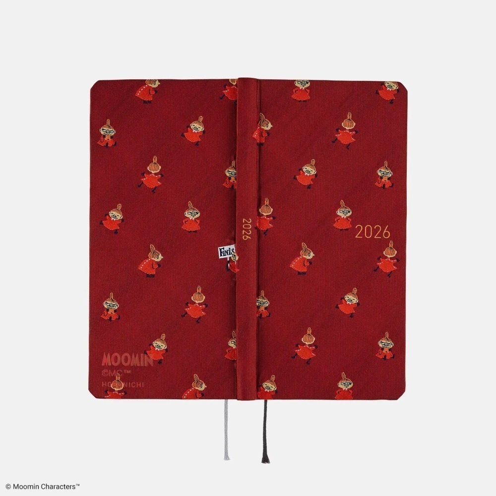 HOBO日2026年Weeks週手帳 滿滿的小美！MOOMIN 姆明 嚕嚕米 日文/英文版 (特典三色筆-細節圖6