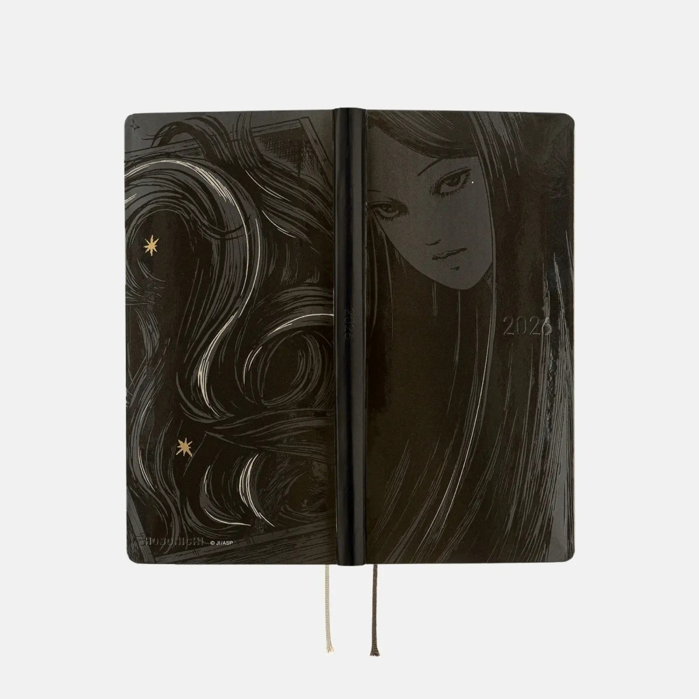 【現貨】HOBO日2026年Weeks週手帳 伊藤潤二 富江 Haunting Beauty 日文/英文版-細節圖5