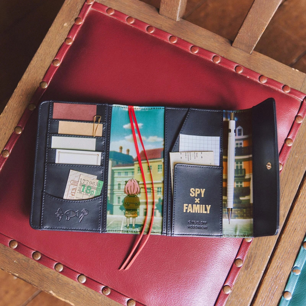 【預購】HOBO日手帳外皮 A6文庫本 SPY×FAMILY 間諜家家酒 AFTER SCHOOL 三折式PU書衣-細節圖5