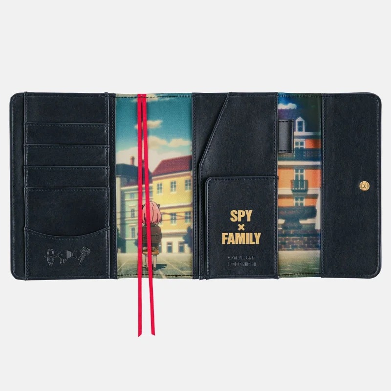 【預購】HOBO日手帳外皮 A6文庫本 SPY×FAMILY 間諜家家酒 AFTER SCHOOL 三折式PU書衣-細節圖8