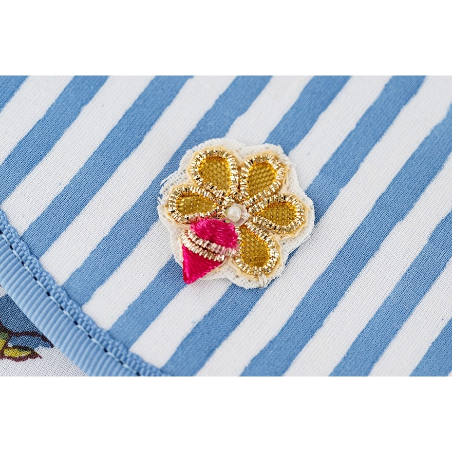 【預購】HOBO日手帳外皮 A6文庫本 phoolon 小花 三折式書衣 HOBO手帳書皮 Hobonichi-細節圖11