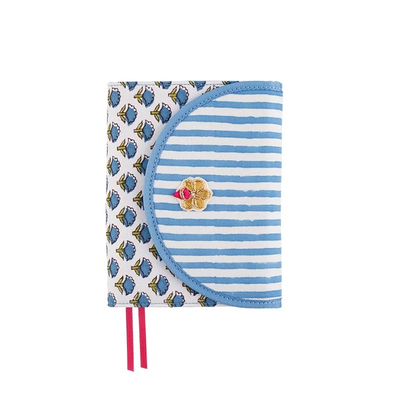 【預購】HOBO日手帳外皮 A6文庫本 phoolon 小花 三折式書衣 HOBO手帳書皮 Hobonichi-規格圖11