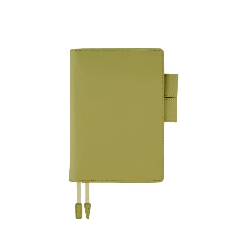 【預購】HOBO日手帳外皮 A6文庫本 Sage Green 牛革書皮 牛皮書衣 HOBO手帳 Hobonichi-規格圖11