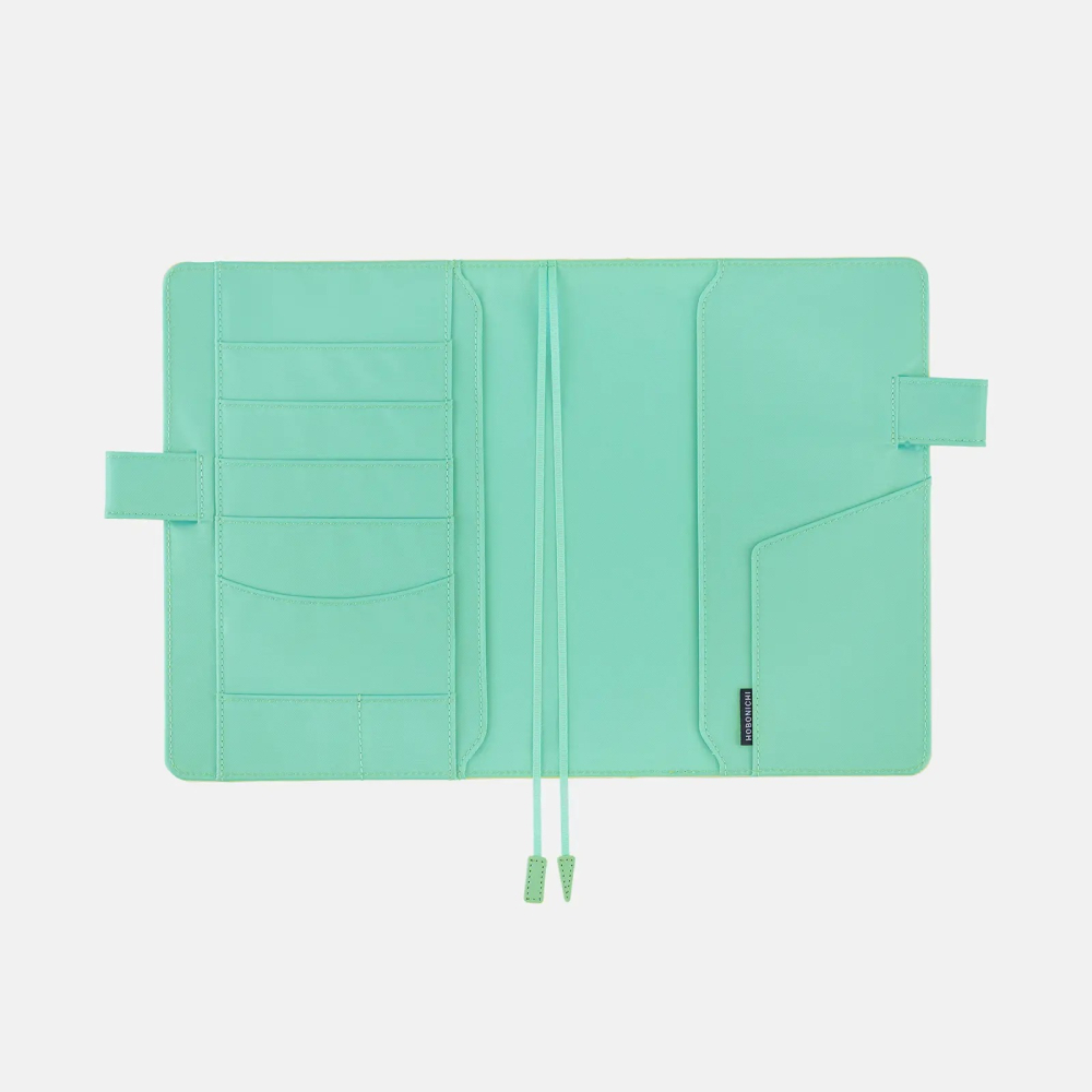 【預購】HOBO日手帳外皮 A5大本 Chamomile Mint 純色系列 書皮書衣 Hobonichi HOBO手帳-細節圖8