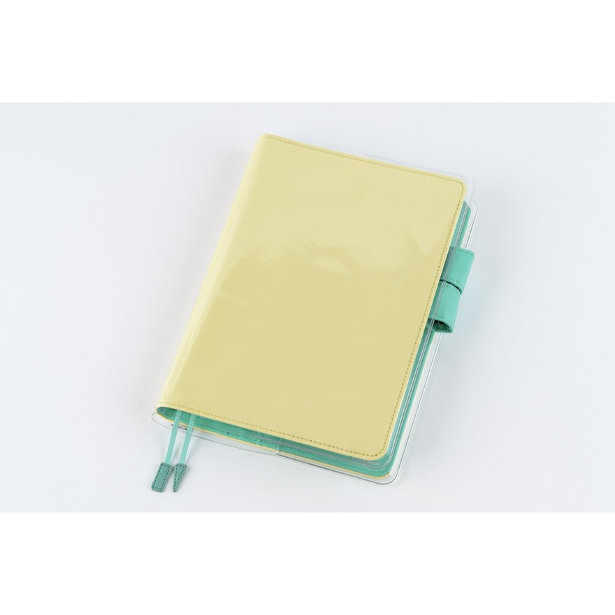 【預購】HOBO日手帳外皮 A5大本 Chamomile Mint 純色系列 書皮書衣 Hobonichi HOBO手帳-細節圖10