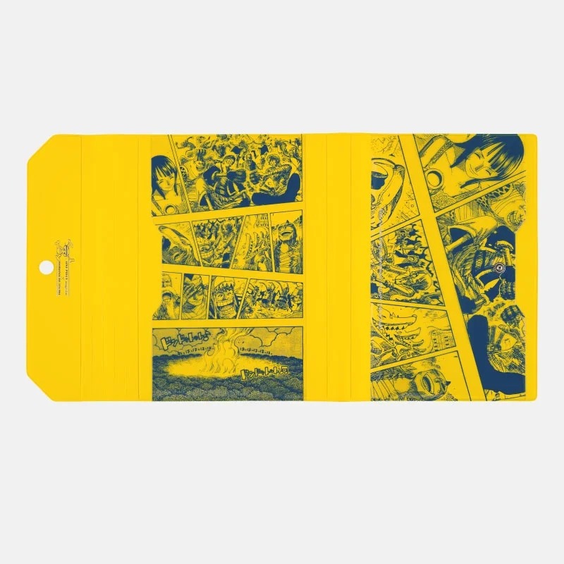 【預購】HOBO日手帳外皮 A5大本 ONE PIECE Banquet YELLOW 海賊王航海王 PVC三折式書衣-細節圖8