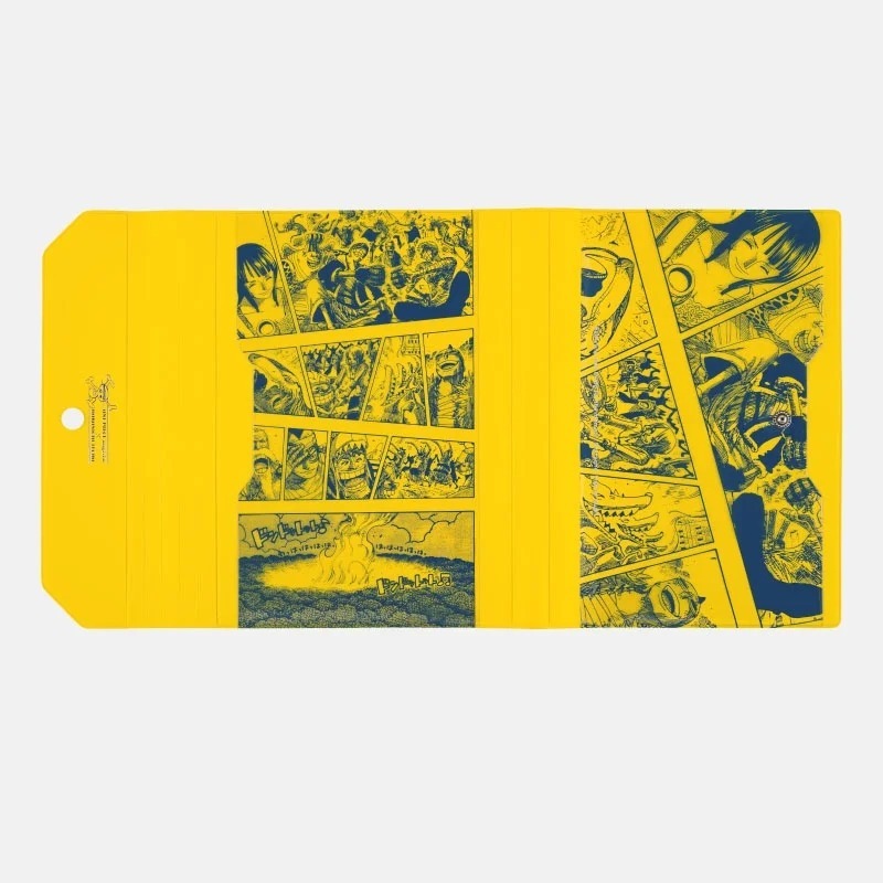【現貨】HOBO日手帳外皮 A5大本 ONE PIECE Banquet YELLOW 海賊王航海王 PVC三折式書衣-細節圖8