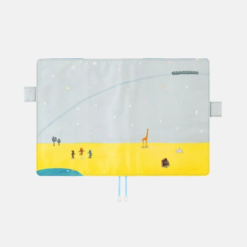 【預購】HOBO日手帳外皮 A5大本 久保田寛子 貝殼星星 閃爍貝殼 貝の星 HOBO手帳書皮書衣 Hobonichi-細節圖7