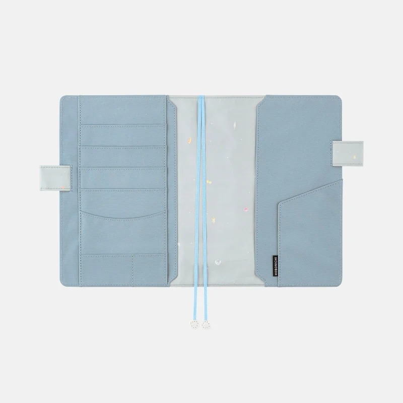 【預購】HOBO日手帳外皮 A5大本 久保田寛子 貝殼星星 閃爍貝殼 貝の星 HOBO手帳書皮書衣 Hobonichi-細節圖8