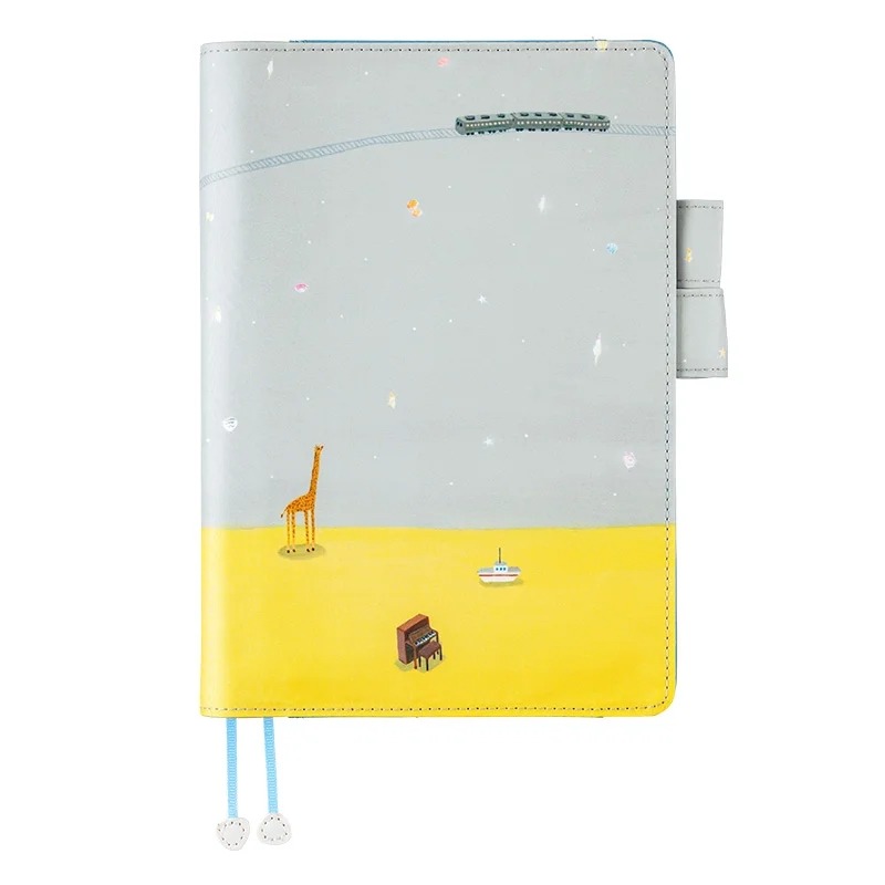 【預購】HOBO日手帳外皮 A5大本 久保田寛子 貝殼星星 閃爍貝殼 貝の星 HOBO手帳書皮書衣 Hobonichi-規格圖11