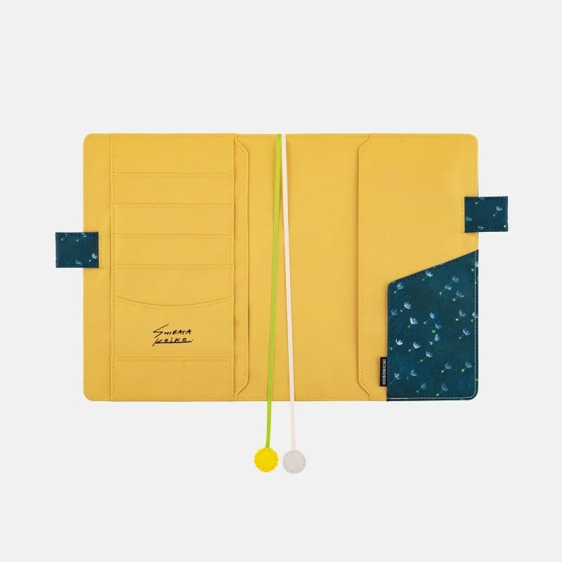 【預購】HOBO日手帳外皮 A5大本 蒲公英田裡的微風 柴田啓子 柴田KEIKO 書衣 書皮 Hobonichi-細節圖8