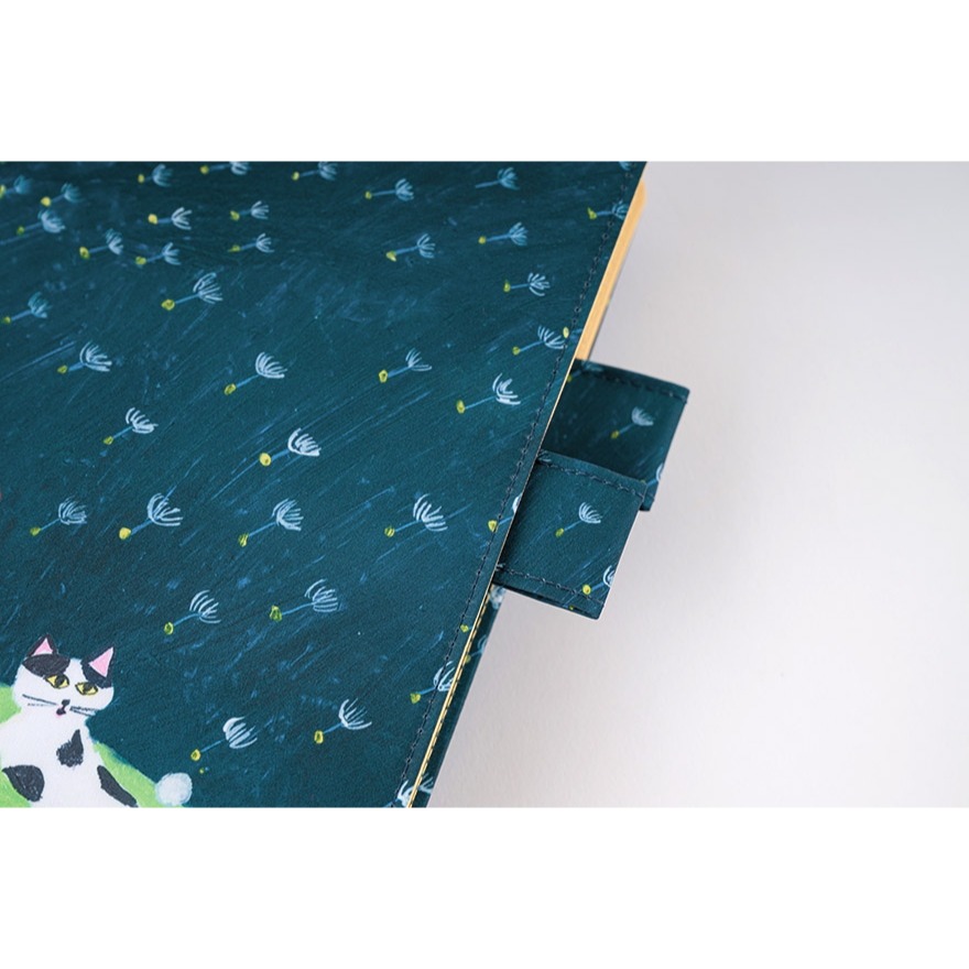 【預購】HOBO日手帳外皮 A5大本 蒲公英田裡的微風 柴田啓子 柴田KEIKO 書衣 書皮 Hobonichi-細節圖11