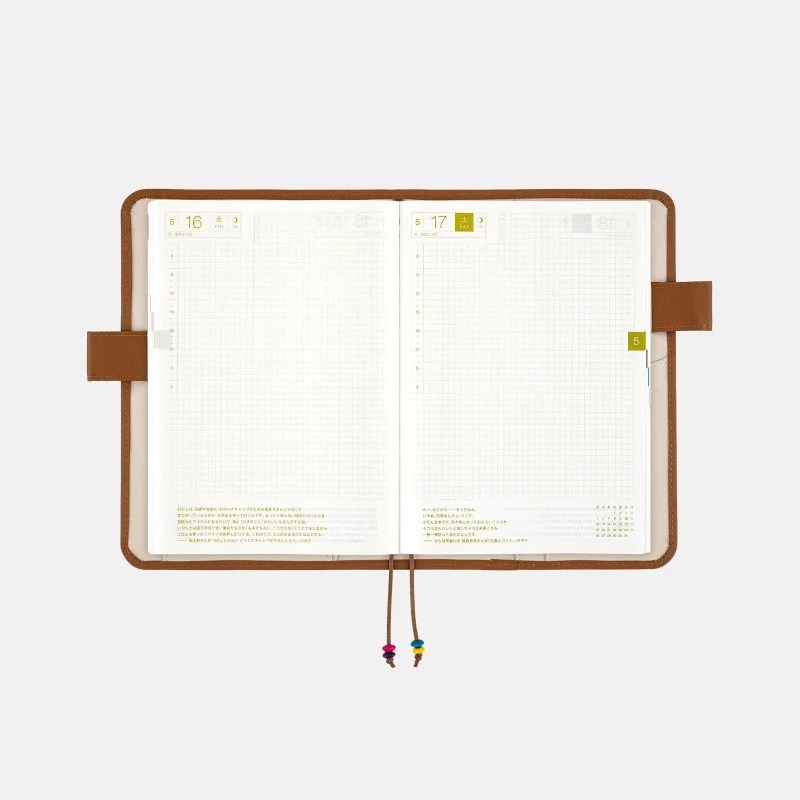 【預購】HOBO日手帳外皮 A5大本 柴田啓子 大象刈谷先生 感人的重逢 HOBO手帳書皮書衣 Hobonichi-細節圖10