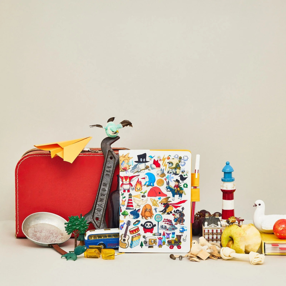 【預購】HOBO日手帳外皮 A5大本 草野正宗×junaida 秘密陌生人 HOBO手帳書皮書衣 Hobonichi-細節圖3