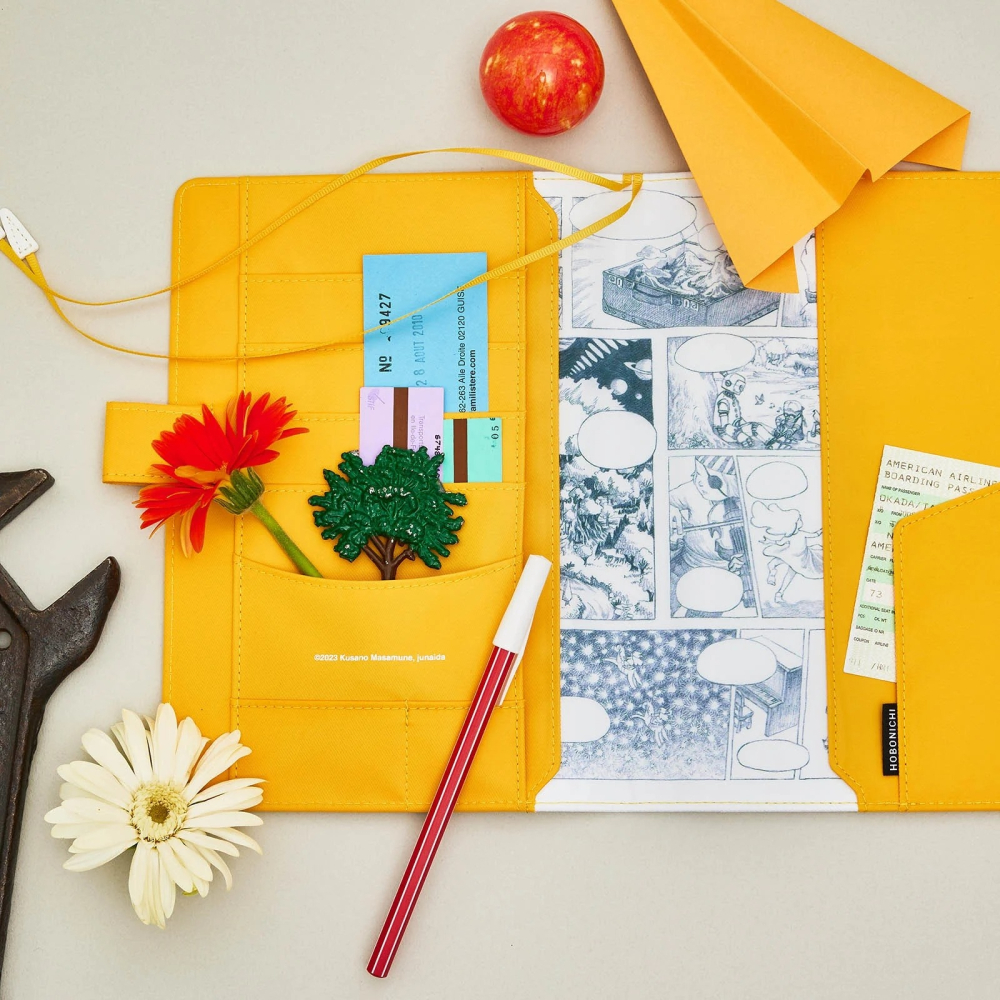 【預購】HOBO日手帳外皮 A5大本 草野正宗×junaida 秘密陌生人 HOBO手帳書皮書衣 Hobonichi-細節圖6