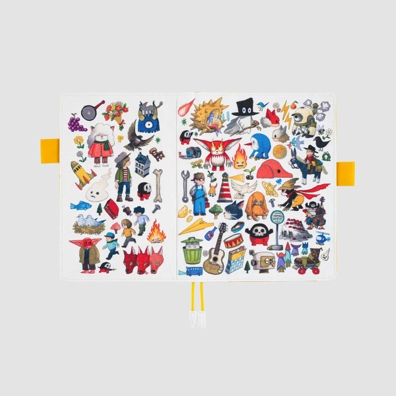 【預購】HOBO日手帳外皮 A5大本 草野正宗×junaida 秘密陌生人 HOBO手帳書皮書衣 Hobonichi-細節圖8