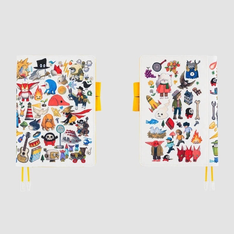 【現貨】HOBO日手帳外皮 A5大本 草野正宗×junaida 秘密陌生人 HOBO手帳書皮書衣 Hobonichi-細節圖7