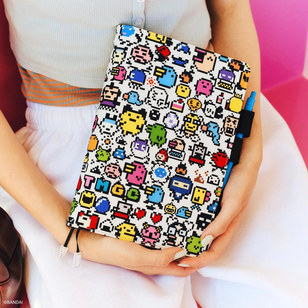 【預購】HOBO日手帳外皮 A5大本 tamagotchi 塔麻可吉 電子雞 寵物蛋 書皮書衣 HOBO手帳-細節圖2