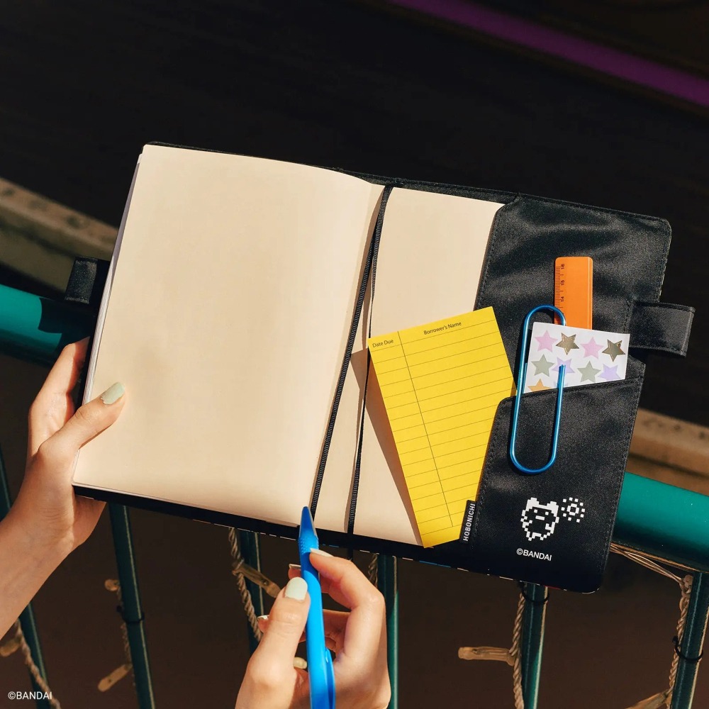 【預購】HOBO日手帳外皮 A5大本 tamagotchi 塔麻可吉 電子雞 寵物蛋 書皮書衣 HOBO手帳-細節圖3